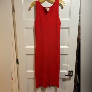 Michael Michael Kors red sheath dress, size L